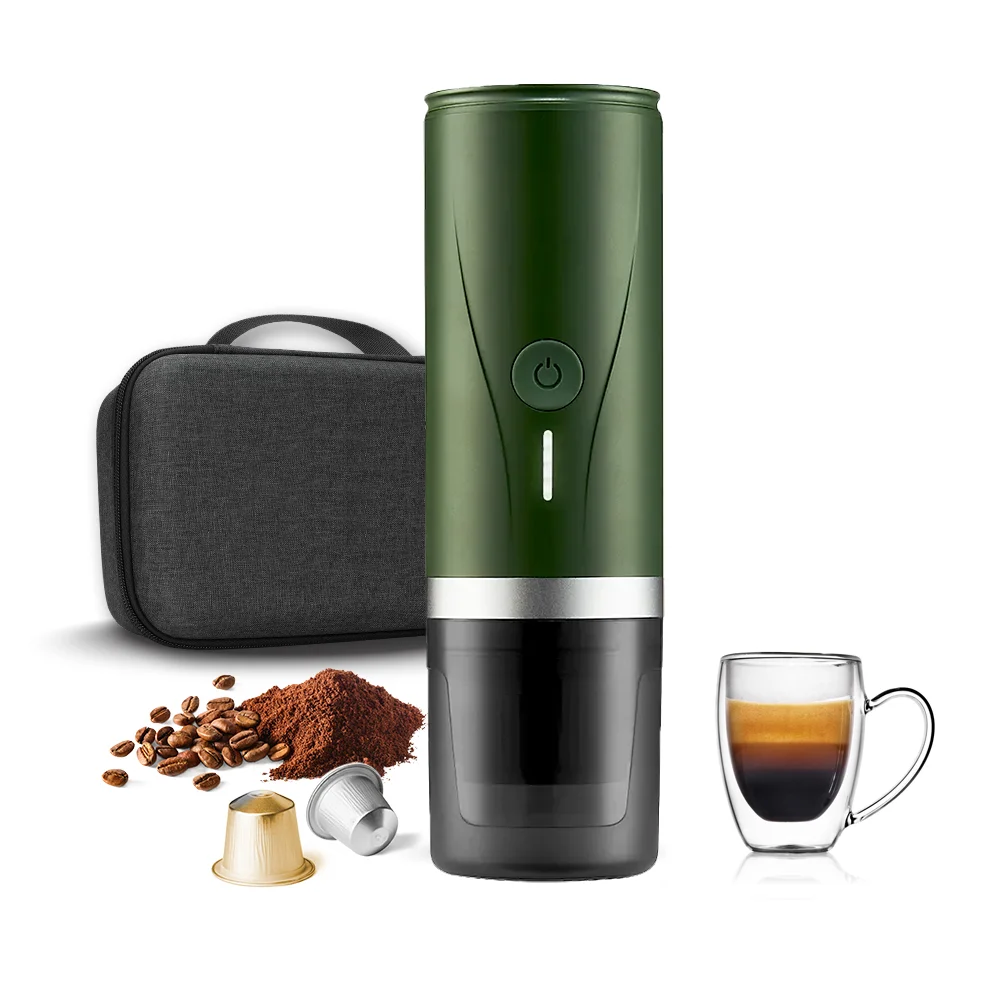 Espresso Machine Semi Auto - Heated Portable Capsule Coffee Machine Semi-auto