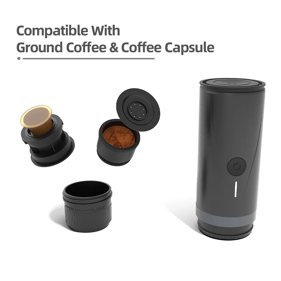 Heated Portable Capsule Coffee - Espresso Machine Semi Auto ulasan dan harga