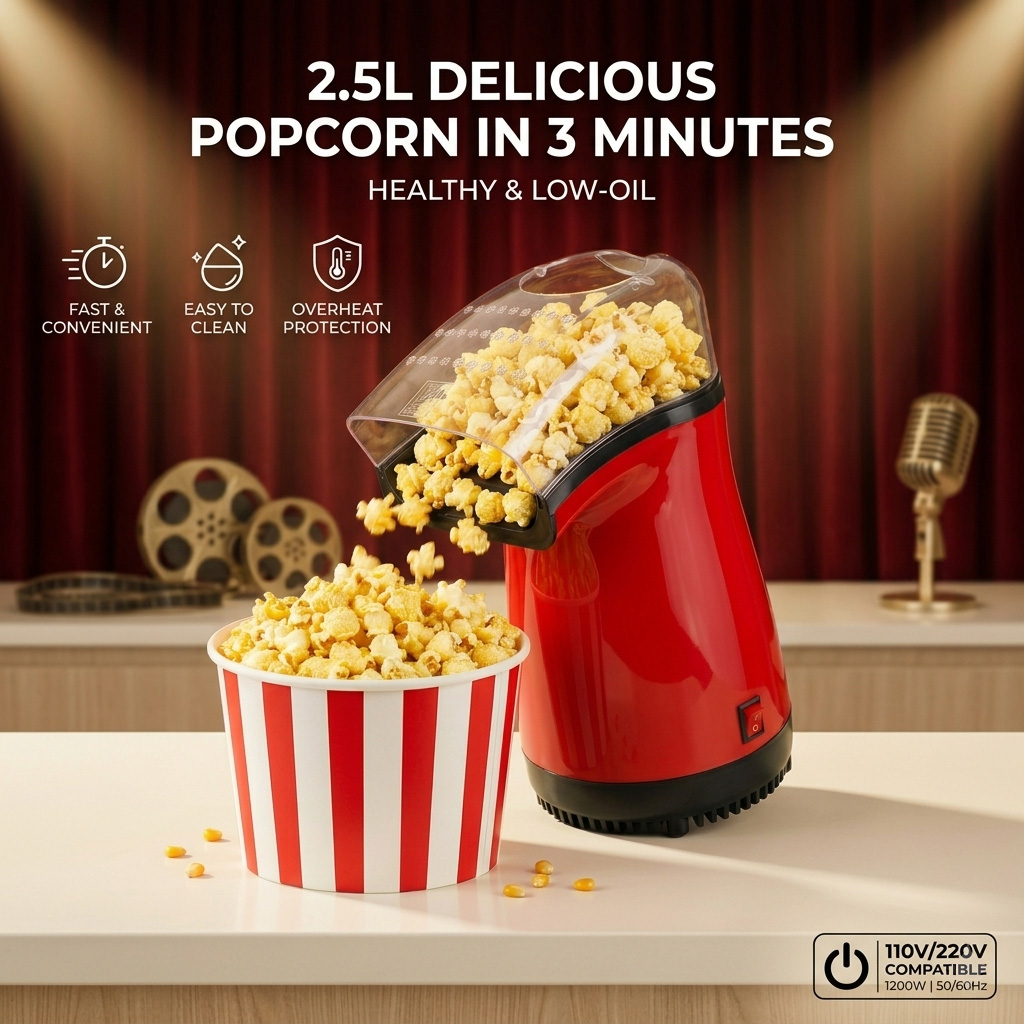 Summer Pool Party Popcorn Make - Air Popcorn Maker ulasan dan harga