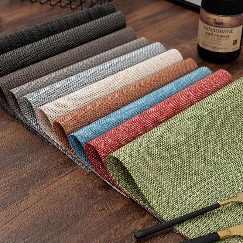 2/4/6PCS Table Placemat Durabl - Kitchen Appliances Table ulasan dan harga