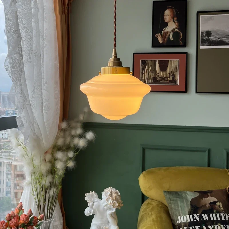 Creative Milky White Glass LED - Kitchen Appliances In White ulasan dan harga