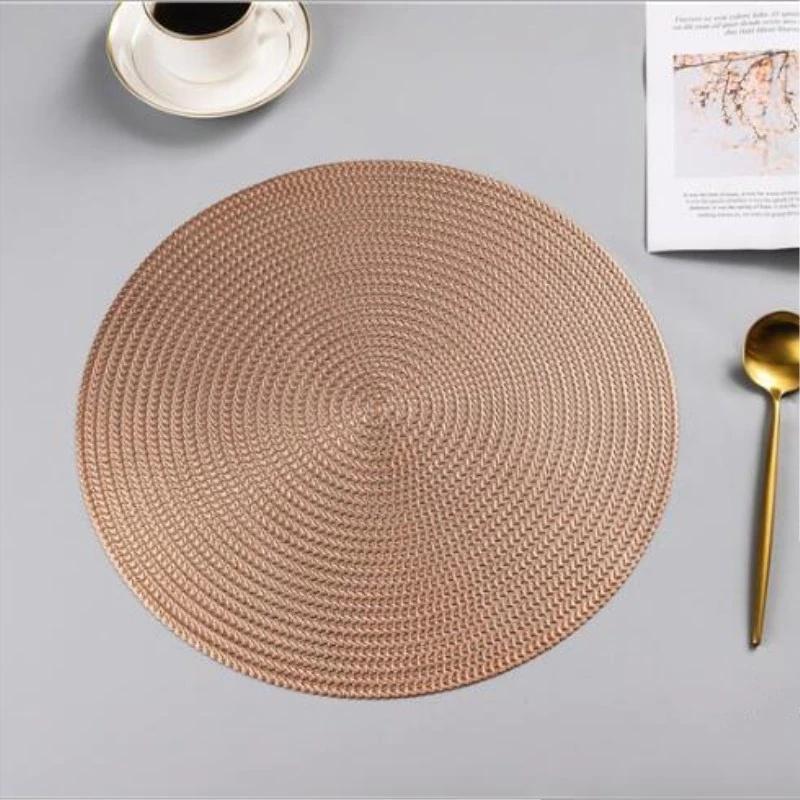 2pcs  38CM Round Placemat Kitc - Kitchen Appliances Table ulasan dan harga