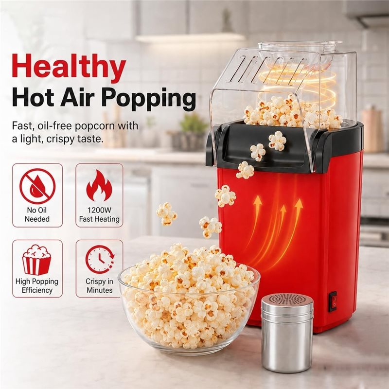 A83G-Hot Air Popcorn Maker Wit - Air Popcorn Maker ulasan dan harga