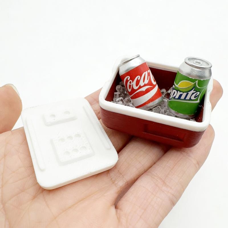 Dollhouse Mini Portable Refrig - Kitchen Appliances For Gift ulasan dan harga