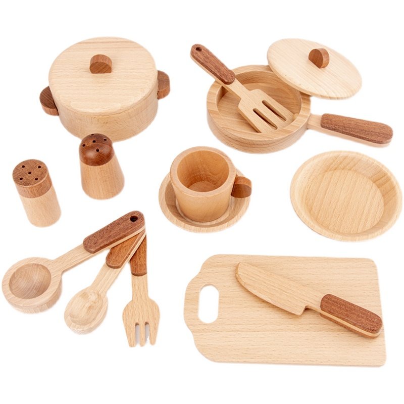 Maoduo Toys Beech Wooden Kids  - Kitchen Appliances And Utensils ulasan dan harga