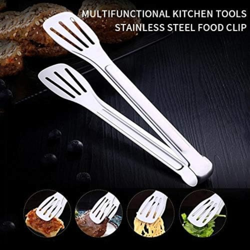 Stainless Steel Food Tongs Kit - Kitchen Appliances And Utensils ulasan dan harga