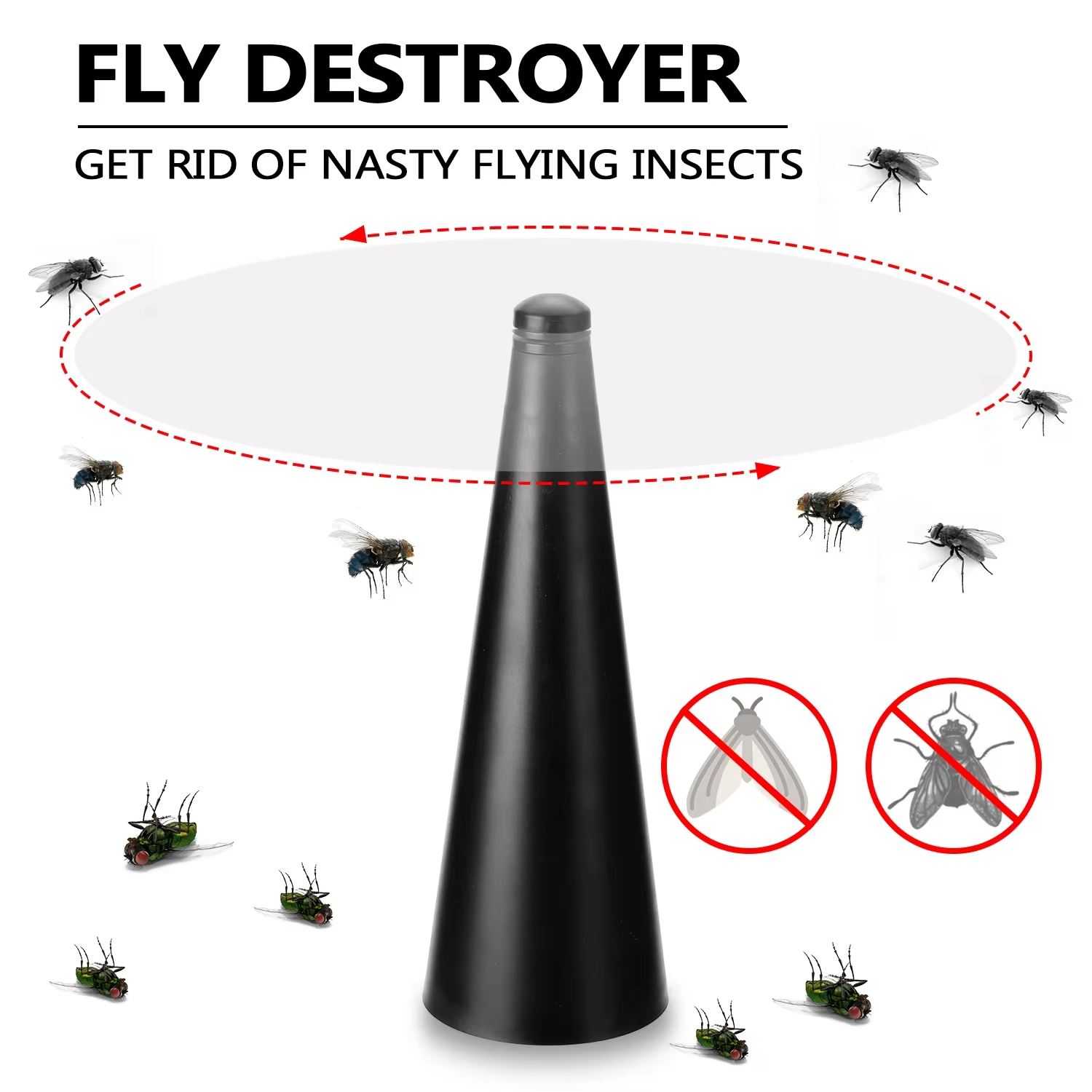 1/3 Pack Fly Fans for Tables F - Kitchen Appliances Table ulasan dan harga