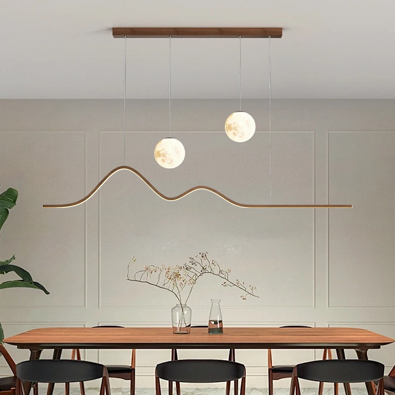 2026 LED Wood Pendant Light Fo - Kitchen Appliances Table ulasan dan harga