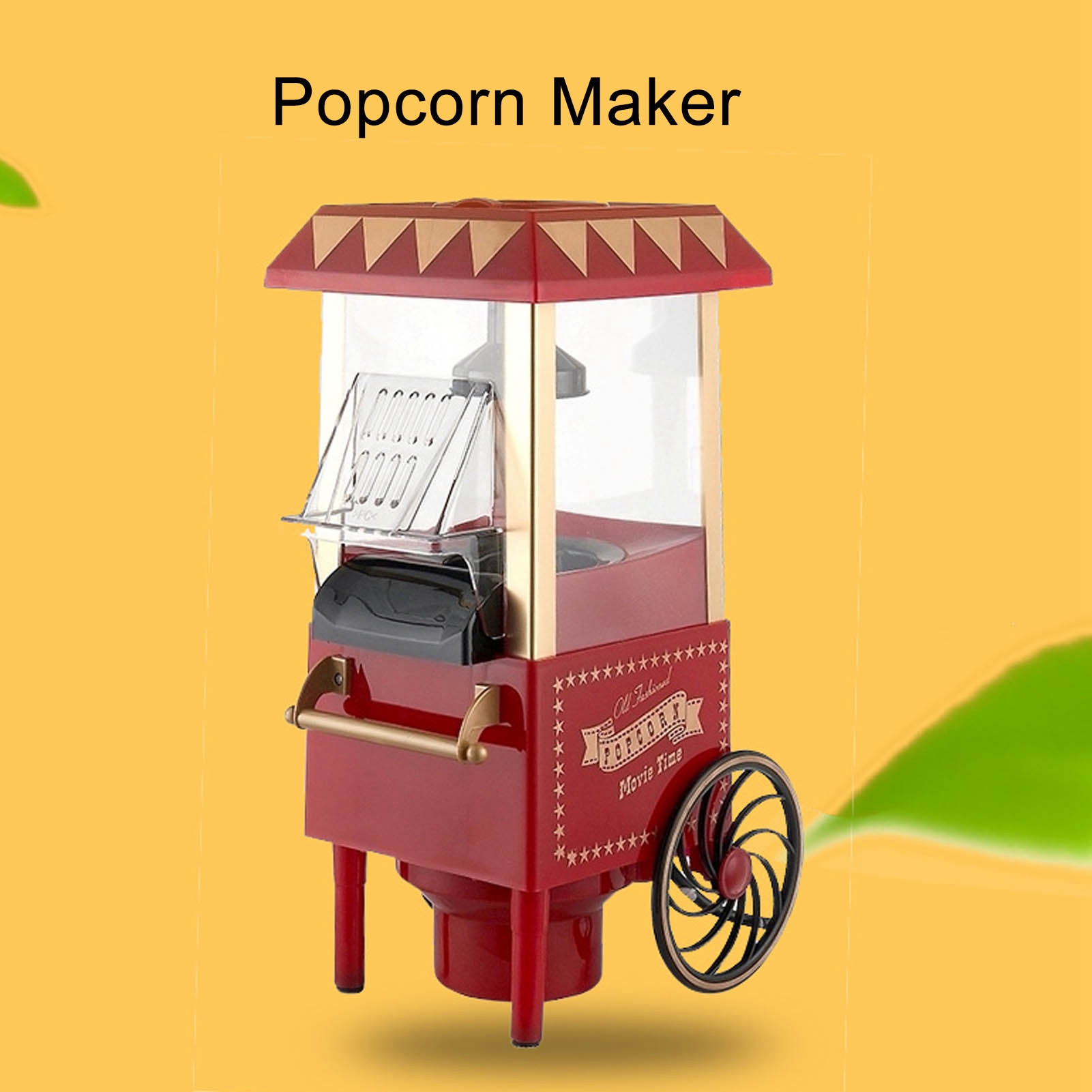 Automatic Popcorn Popper Popco - Air Popcorn Maker ulasan dan harga