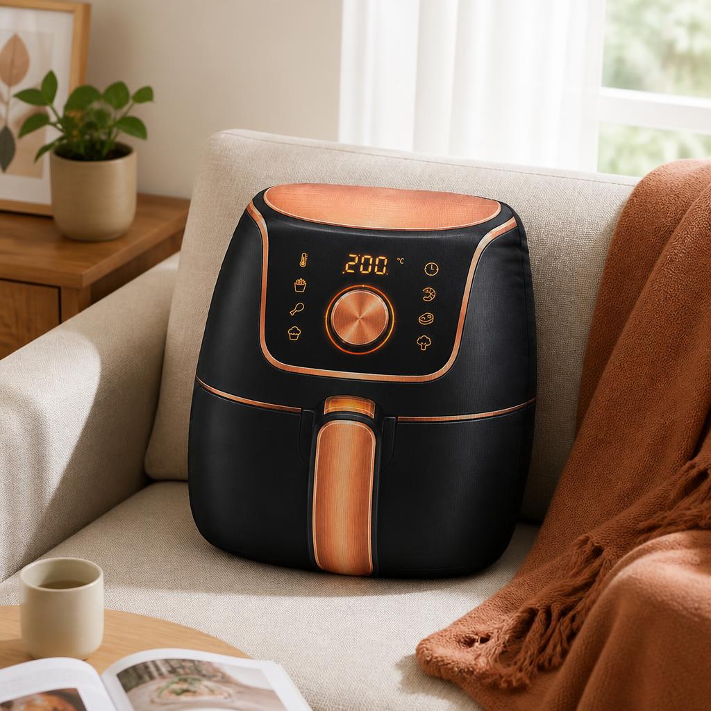 Modern Air Fryer Plush Pillow  - Kitchen Appliances For Gift ulasan dan harga