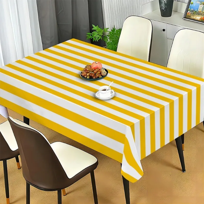 1pc Yellow and White Striped T - Kitchen Appliances In White ulasan dan harga