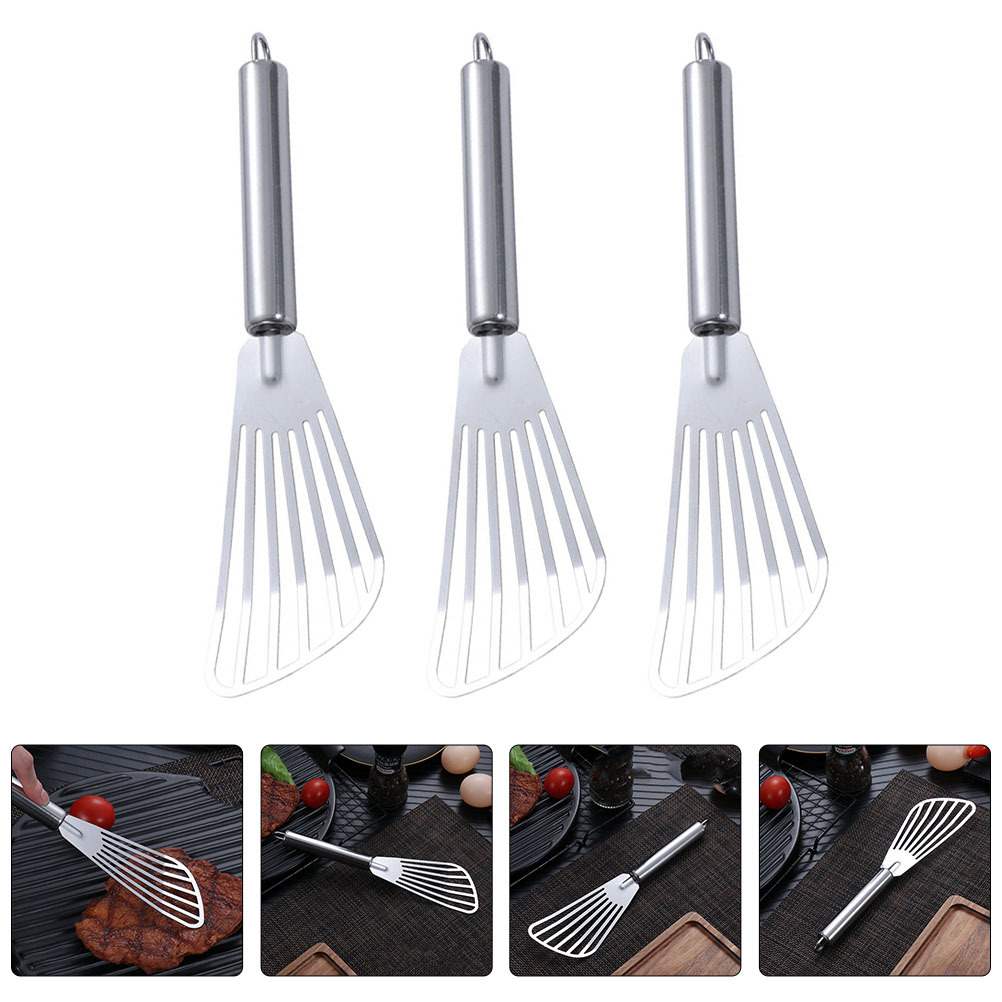 3pcs Stainless Steel Spatula F - Kitchen Appliances And Utensils ulasan dan harga