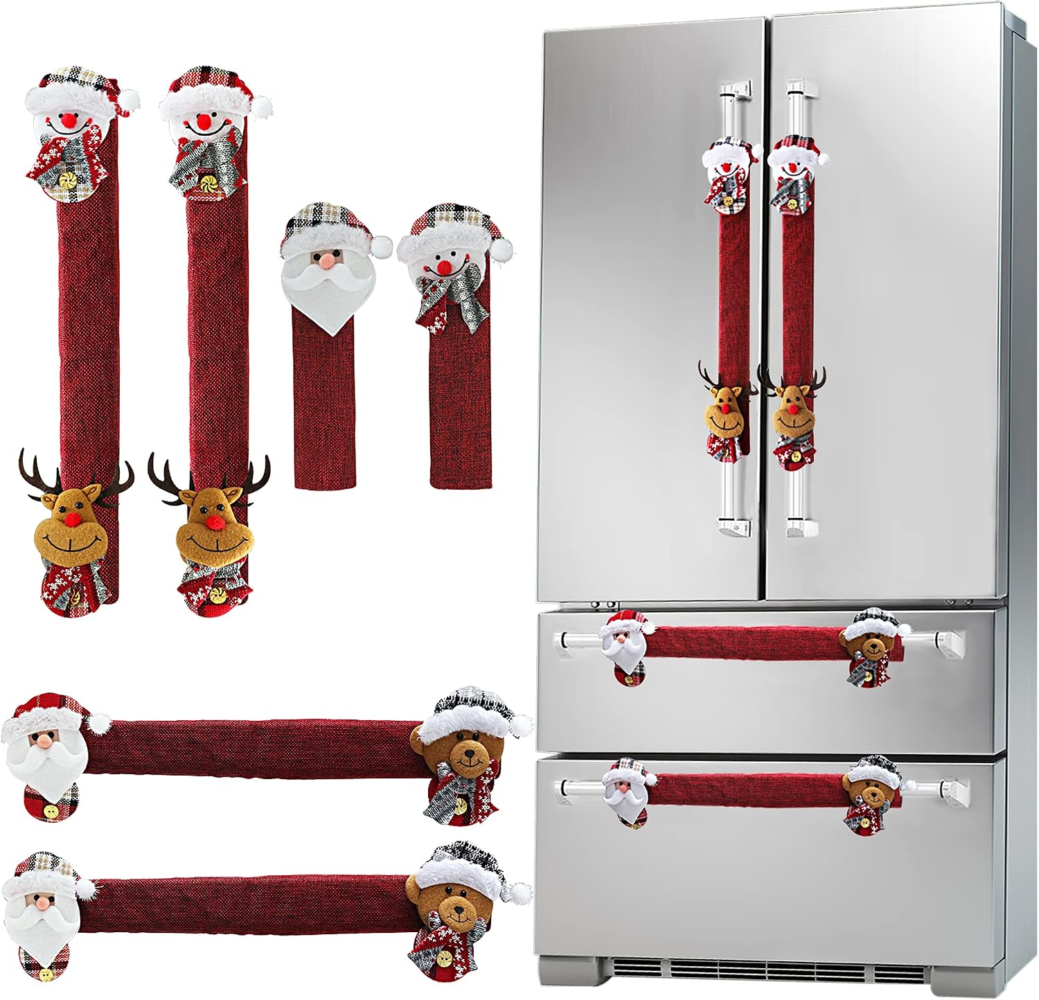 6‑Pack Christmas Refrigerator  - Kitchen Appliances For Gift ulasan dan harga