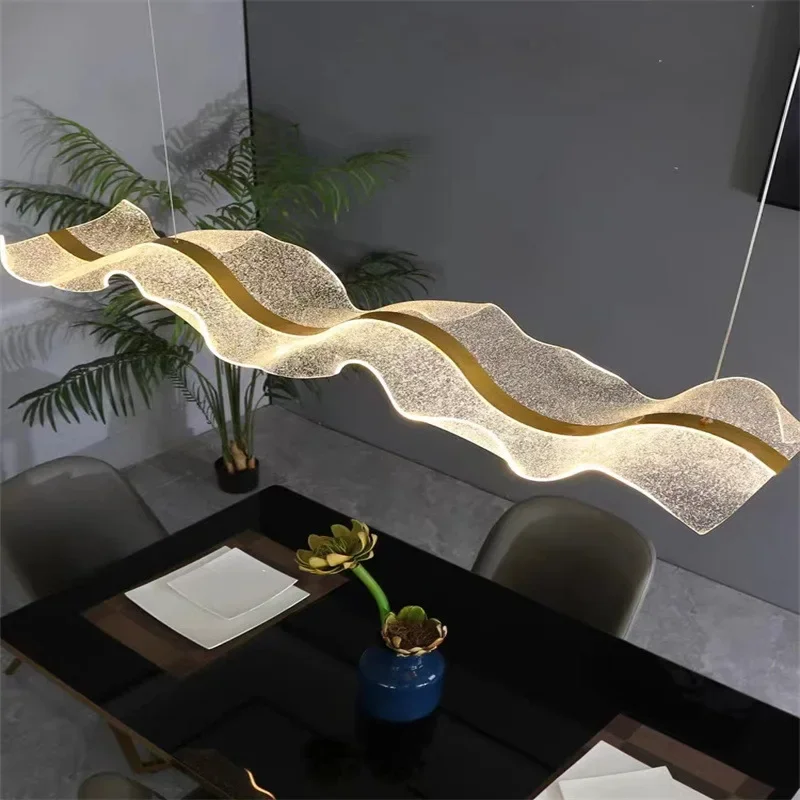 Nordic Designer Wave LED Penda - Kitchen Appliances Table ulasan dan harga