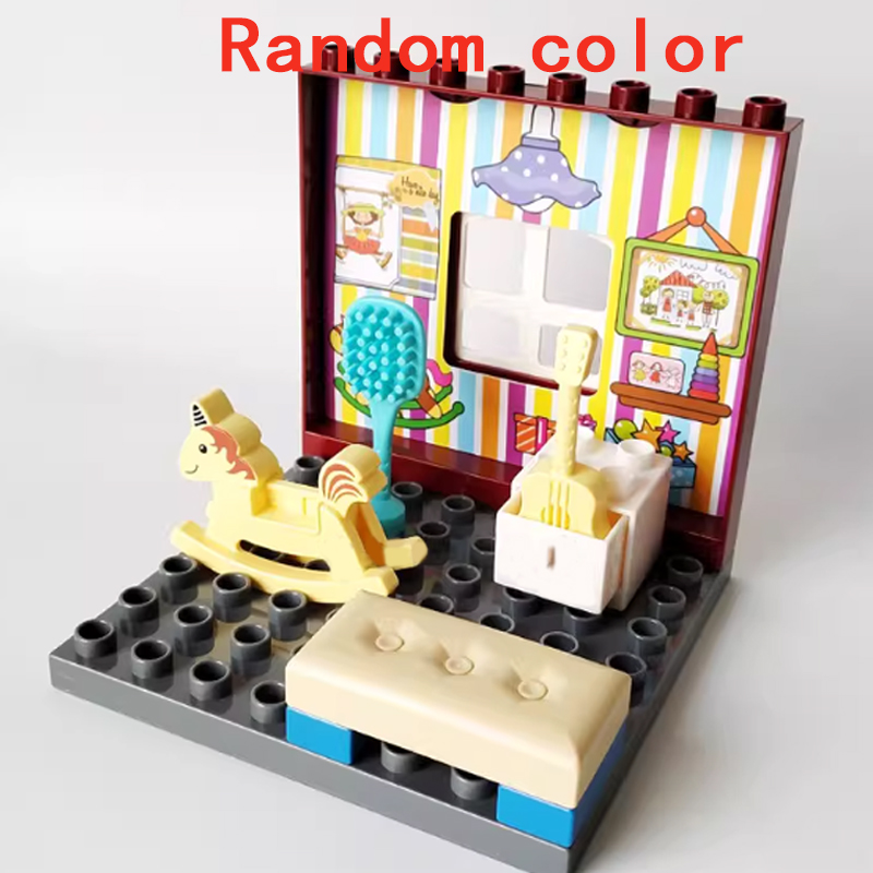 Large Building Blocks Scene Ac - Kitchen Appliances For Gift ulasan dan harga
